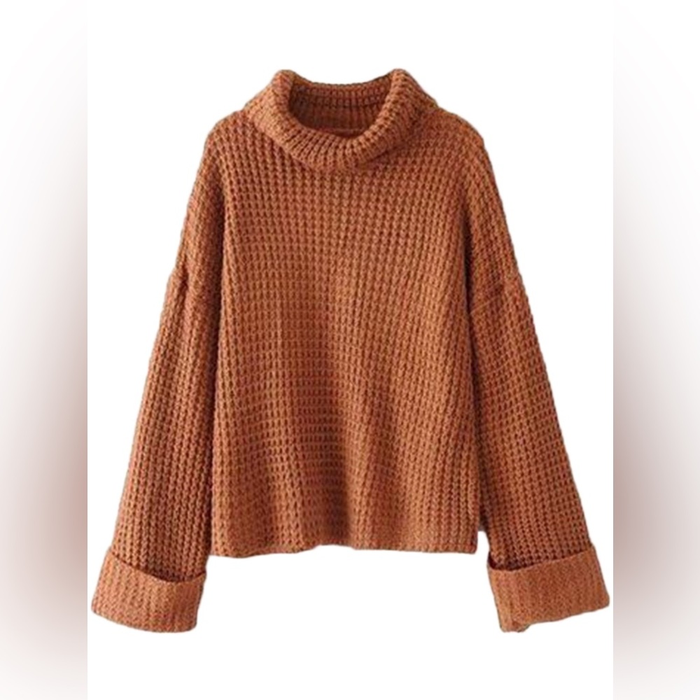 Goodnight Macaroon Chunky Turtleneck Sweater